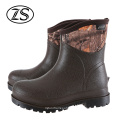 Men's classic design leather rubber outsole waterproof warm snow boots